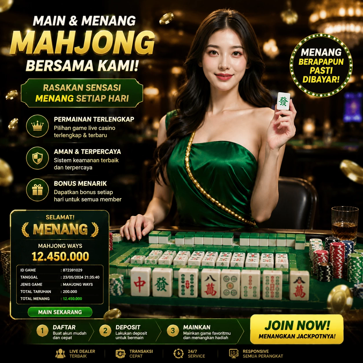 Yang berubah di ceri4d: bookmark, e-wallet, turnover